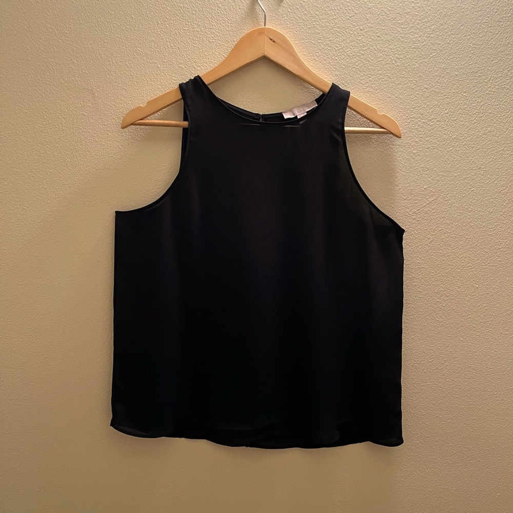 Sheer tank top